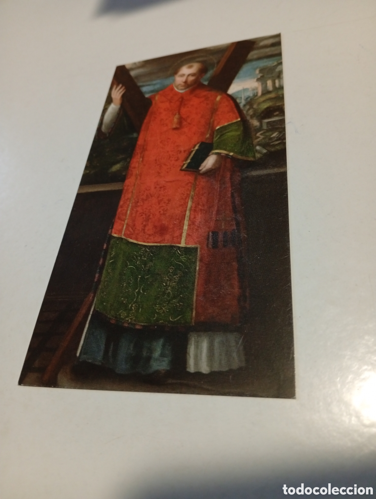 Otros Art&iacute;culos de Coleccionismo en Papel: Estampa religiosa San Vicente Martir