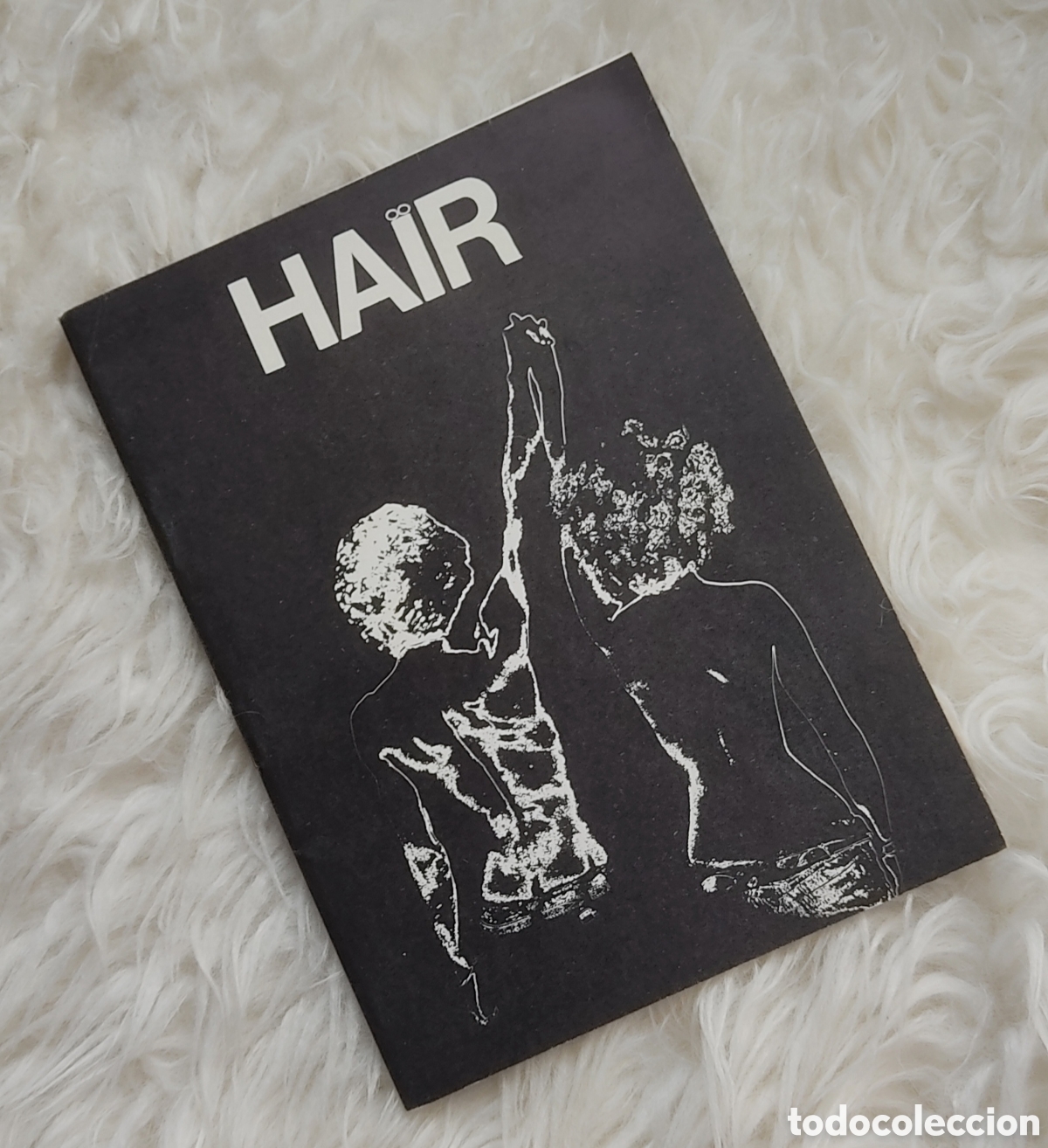 Otros Art&iacute;culos de Coleccionismo en Papel: Libreto de obra teatro Hair (1977)