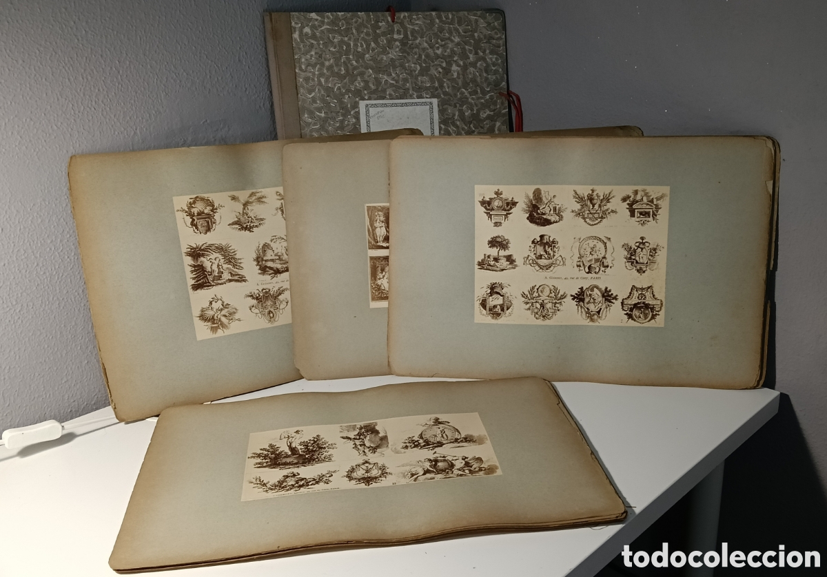 Otros Art&iacute;culos de Coleccionismo en Papel: Colecci&oacute;n L&aacute;minas Francesas Antiguas A. Gu&eacute;rinet