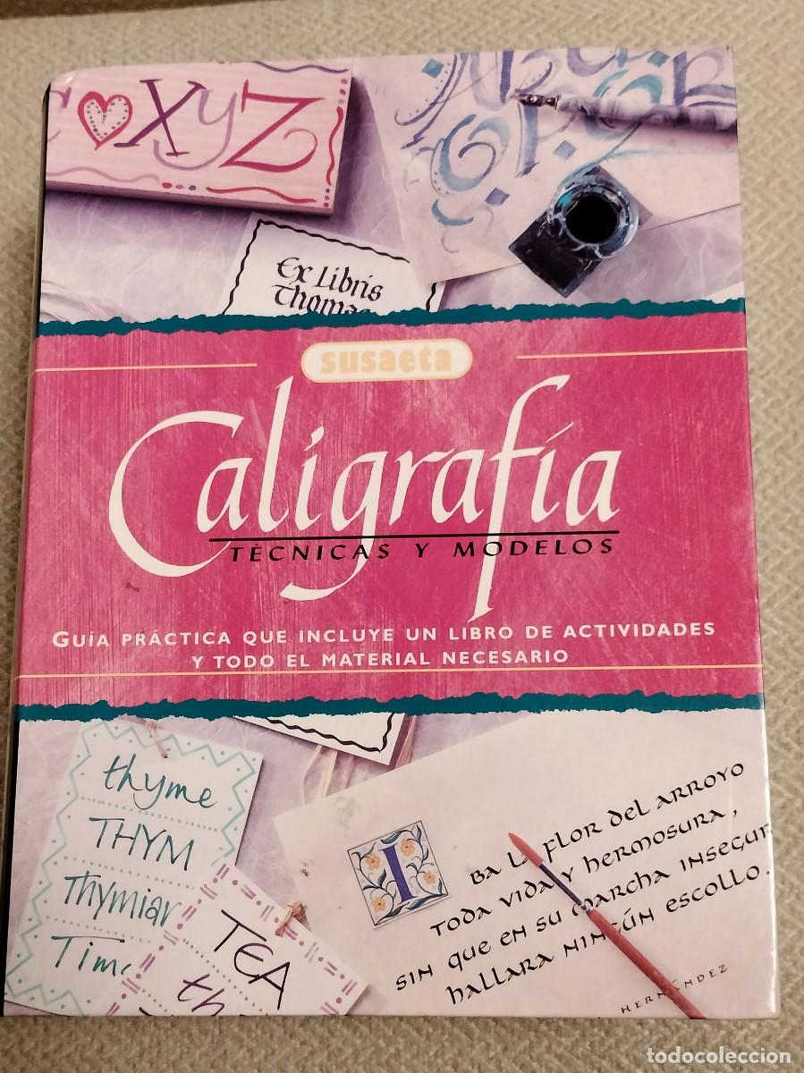Otros Art&iacute;culos de Coleccionismo en Papel: SUSAETA CALIGRAFIA , TECNICAS Y MODELOS - INCLUYE LIBRO DE ACTIVIDADES Y TODO EL MATERIAL NECESARIO.