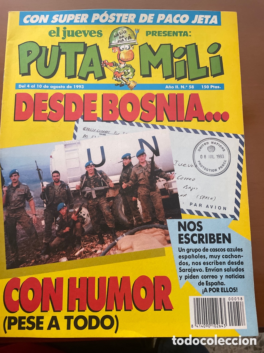 Otros Art&iacute;culos de Coleccionismo en Papel: Historias de la puta mili no 58