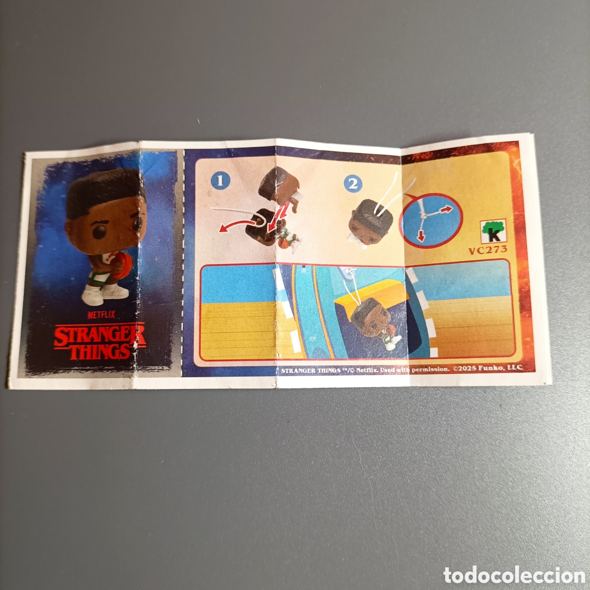 Otros Art&iacute;culos de Coleccionismo en Papel: BZP KINDER VC273. STRANGER THINGS