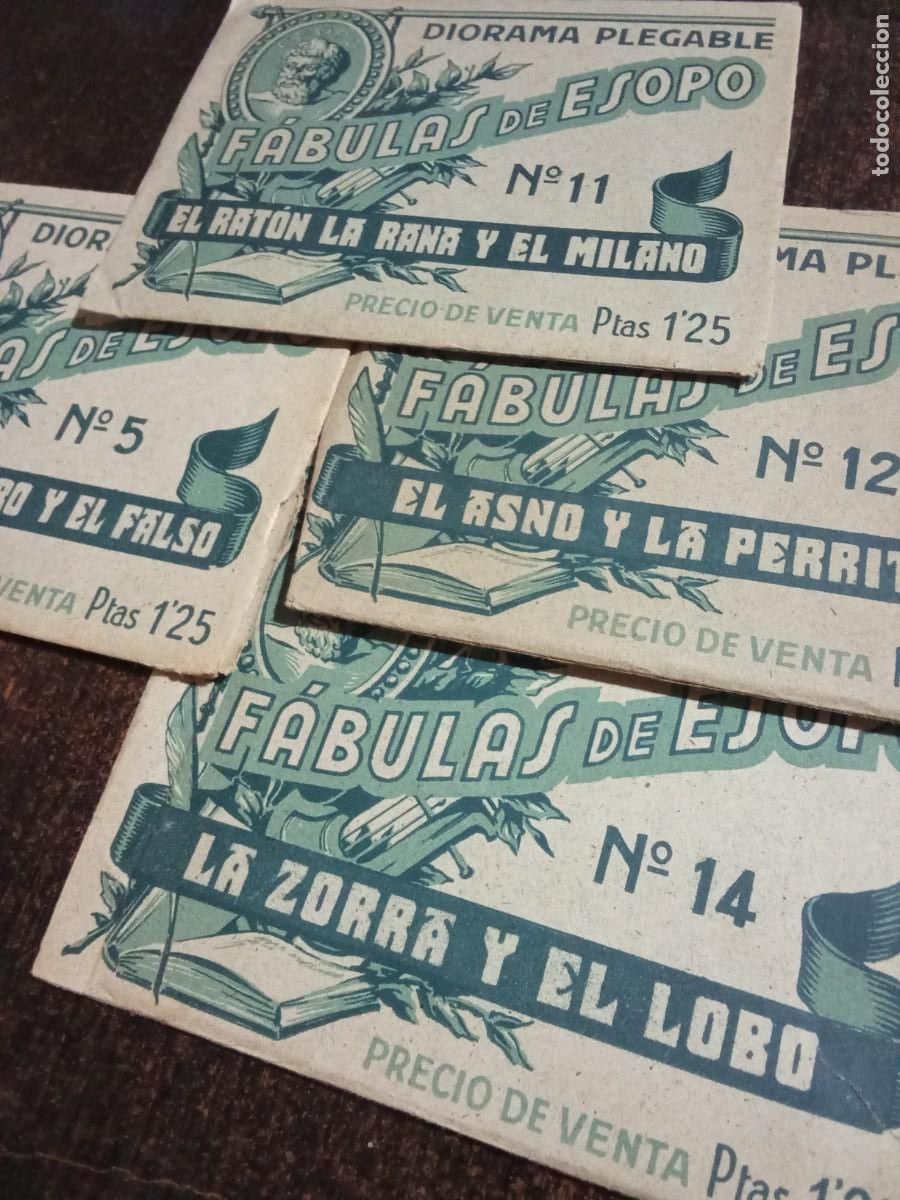 Otros Art&iacute;culos de Coleccionismo en Papel: Fabulas de Esopo.Num 5, 11, 12 y 14.