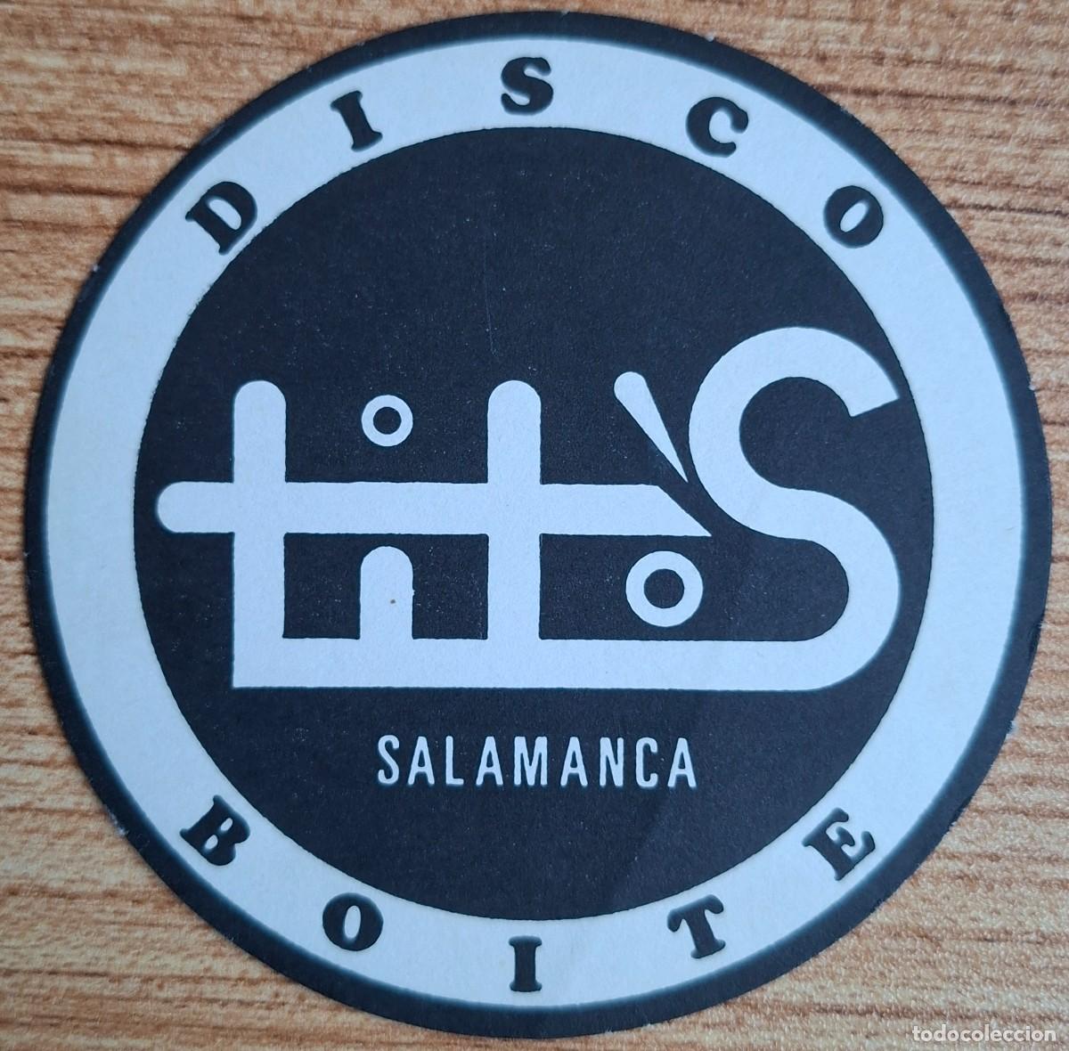 Otros Art&iacute;culos de Coleccionismo en Papel: Posavasos Boite Discoteca Tito's negro - Salamanca