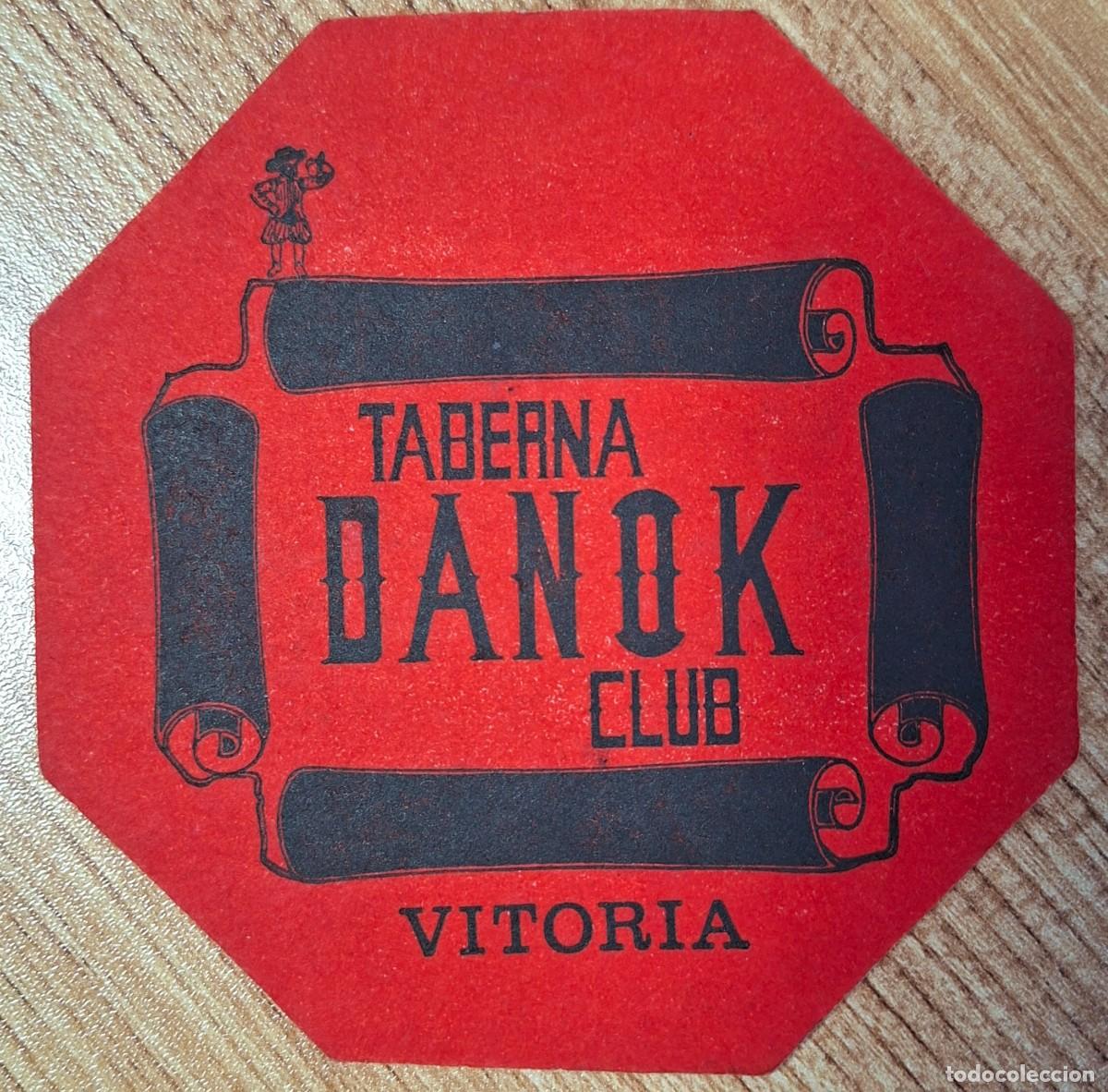 Otros Art&iacute;culos de Coleccionismo en Papel: Posavasos Taberna Danok Club - Vitoria Gasteiz (&Aacute;lava)