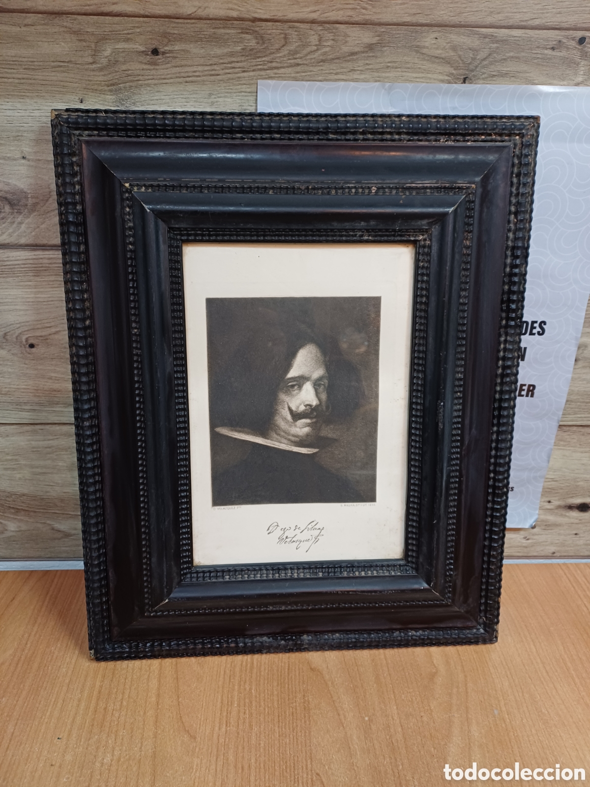 Otros Art&iacute;culos de Coleccionismo en Papel: ANTIGUO GRABADO VELAZQUEZ