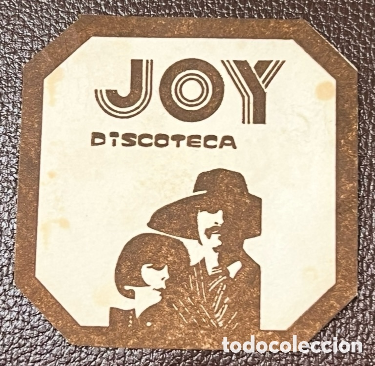 Otros Art&iacute;culos de Coleccionismo en Papel: Posavasos. JOY Discoteca. KINGCASTLE Discoteca. Marbella. M&aacute;laga. A&ntilde;os 70.