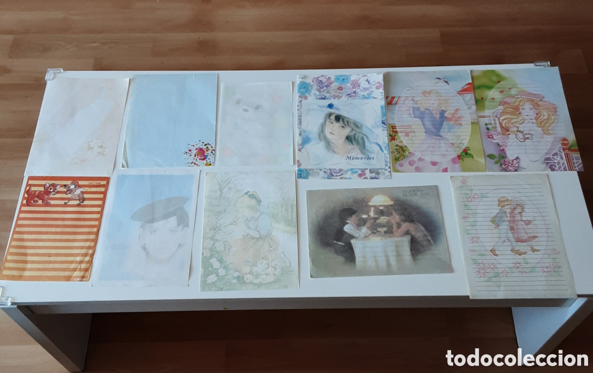 Otros Art&iacute;culos de Coleccionismo en Papel: Lote de 21 cartas perfumadas a&ntilde;os 80