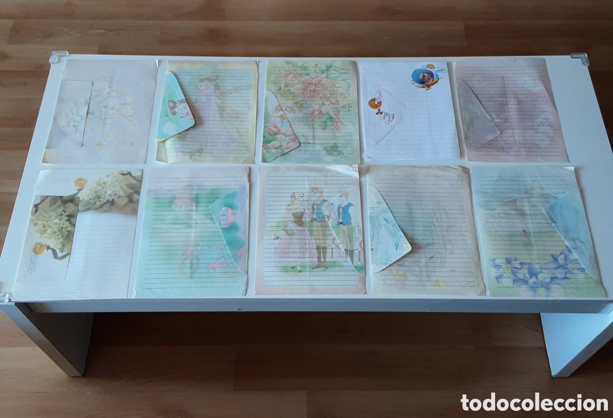 Otros Art&iacute;culos de Coleccionismo en Papel: LOTE DE 28 CARTAS PERFUMADAS CON SOBRE A&Ntilde;OS 80
