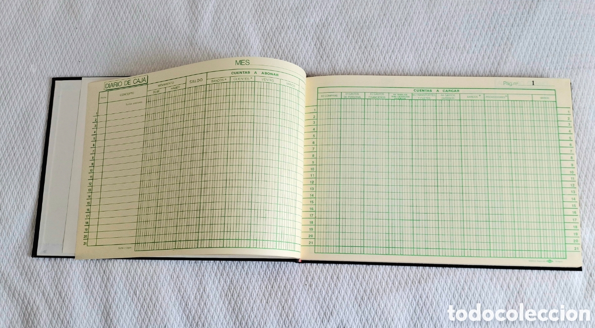 Otros Art&iacute;culos de Coleccionismo en Papel: ANTIGUO DIARIO DE PROVEEDORES-COMPRAS GRANDE