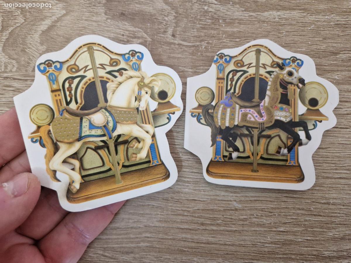 Otros Art&iacute;culos de Coleccionismo en Papel: 2 retro libreta completa hojita hoja cambiar memo carrusel troquelada hoja carta coleccion