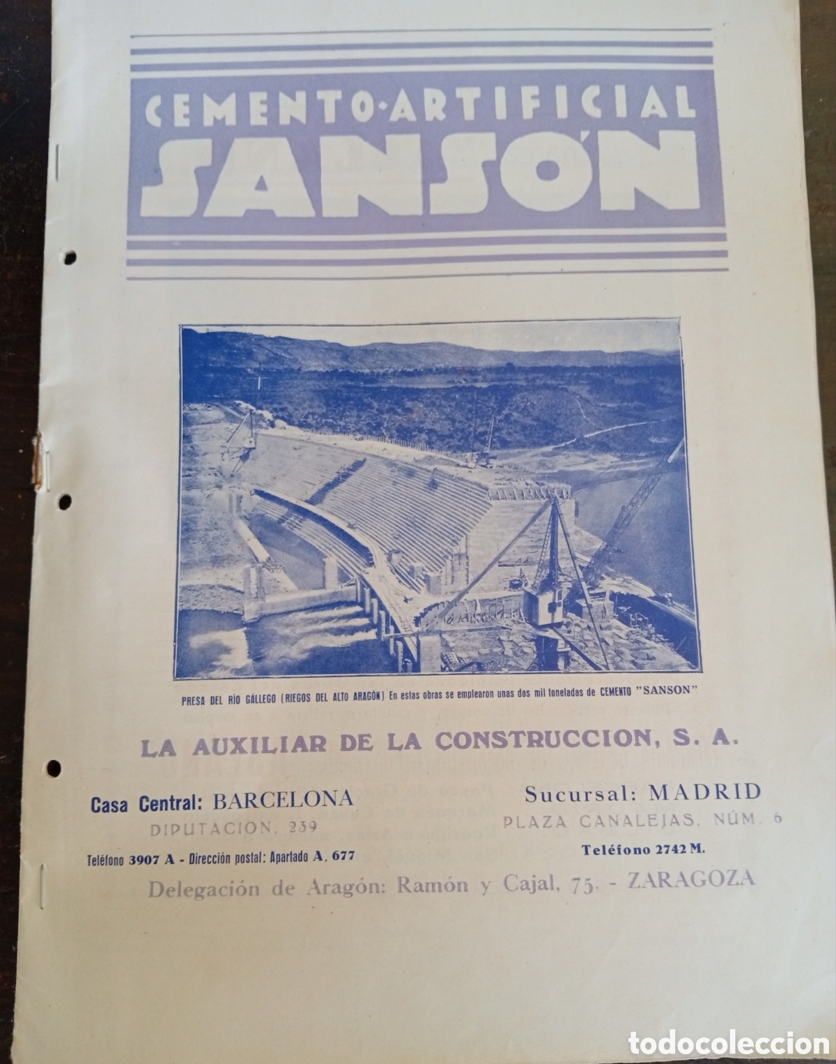 Otros Art&iacute;culos de Coleccionismo en Papel: Antigua revista Sans&oacute;n