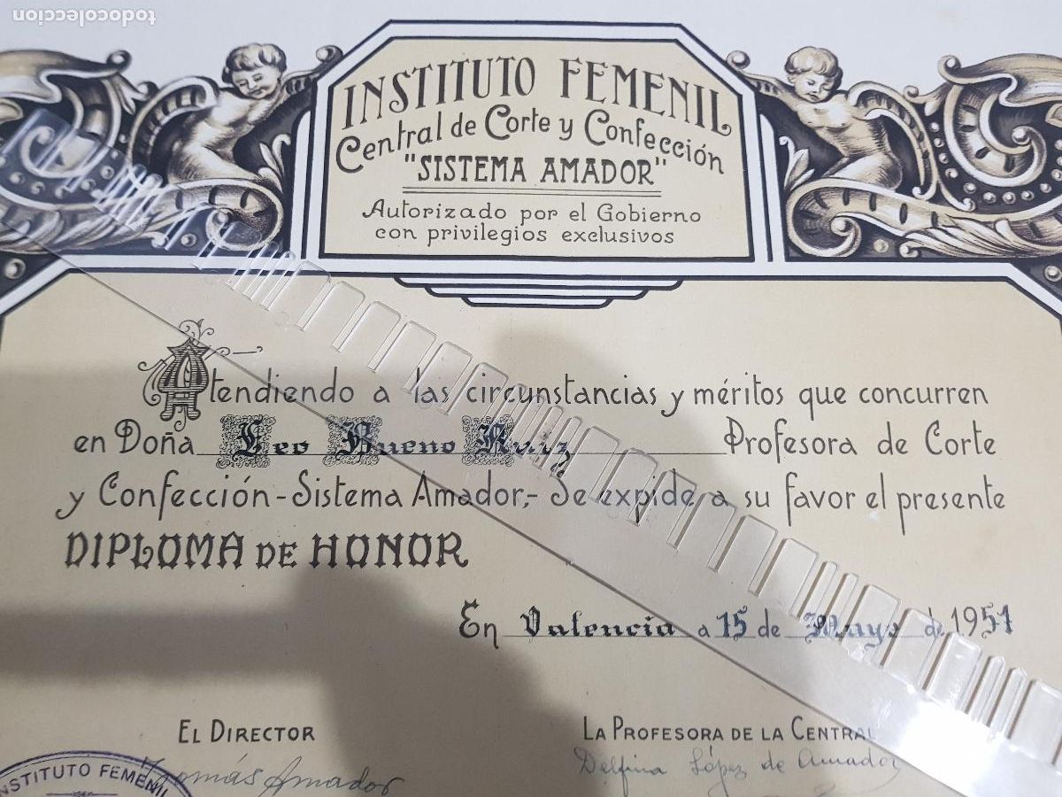 Otros Art&iacute;culos de Coleccionismo en Papel: INSTITUTO FEMENINO CENTRAL DE CORTE Y CONFECCION,SISTEMA AMADOR 1951