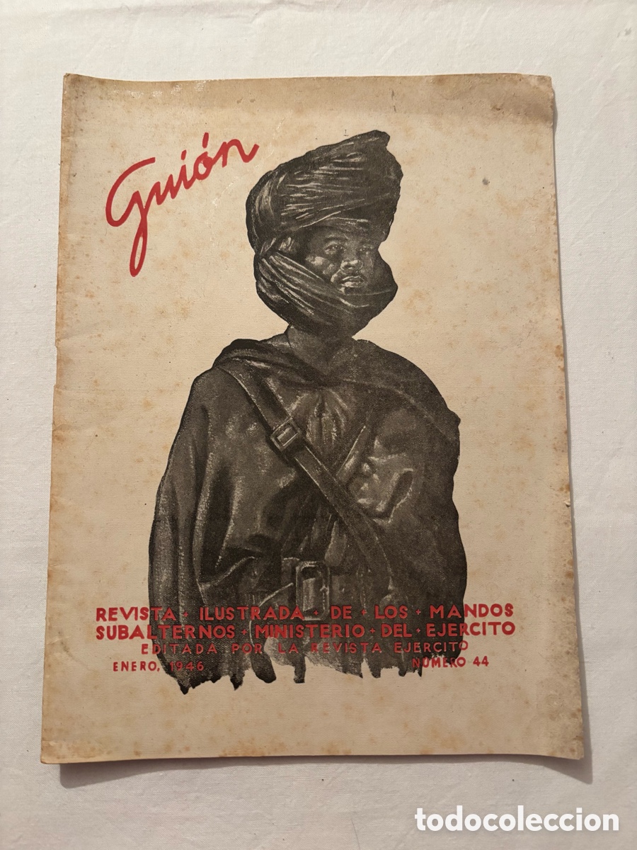 Otros Art&iacute;culos de Coleccionismo en Papel: Revista ilustrada Militar 44 Enero 1946