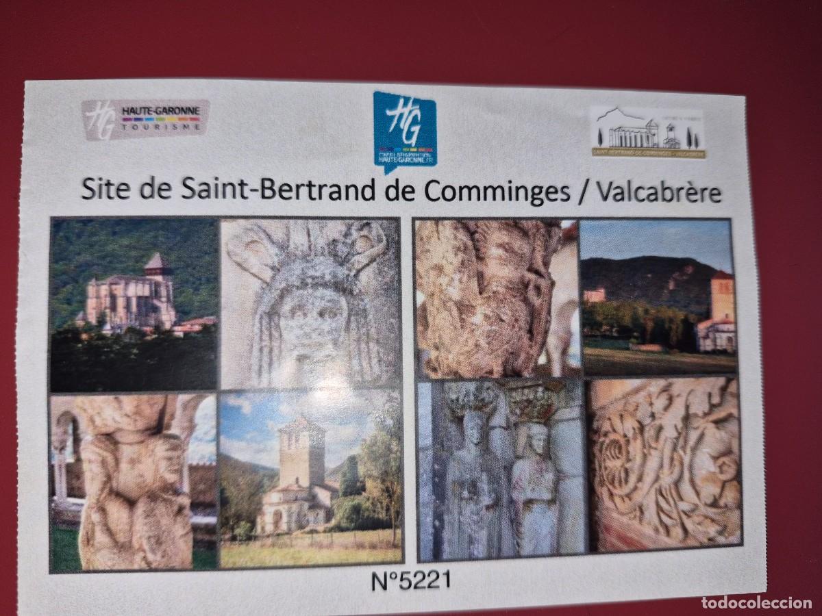 Otros Art&iacute;culos de Coleccionismo en Papel: Entrada a la basilica de Sr. Bertrand-de-Comminges, /Francia)