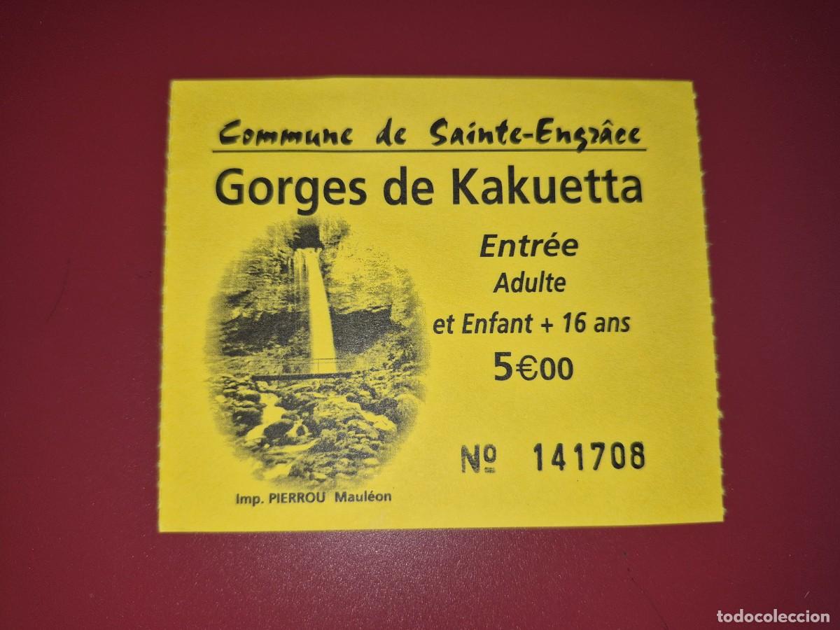 Otros Art&iacute;culos de Coleccionismo en Papel: Entrada a les Gorges de Kakuetta ( Francia)