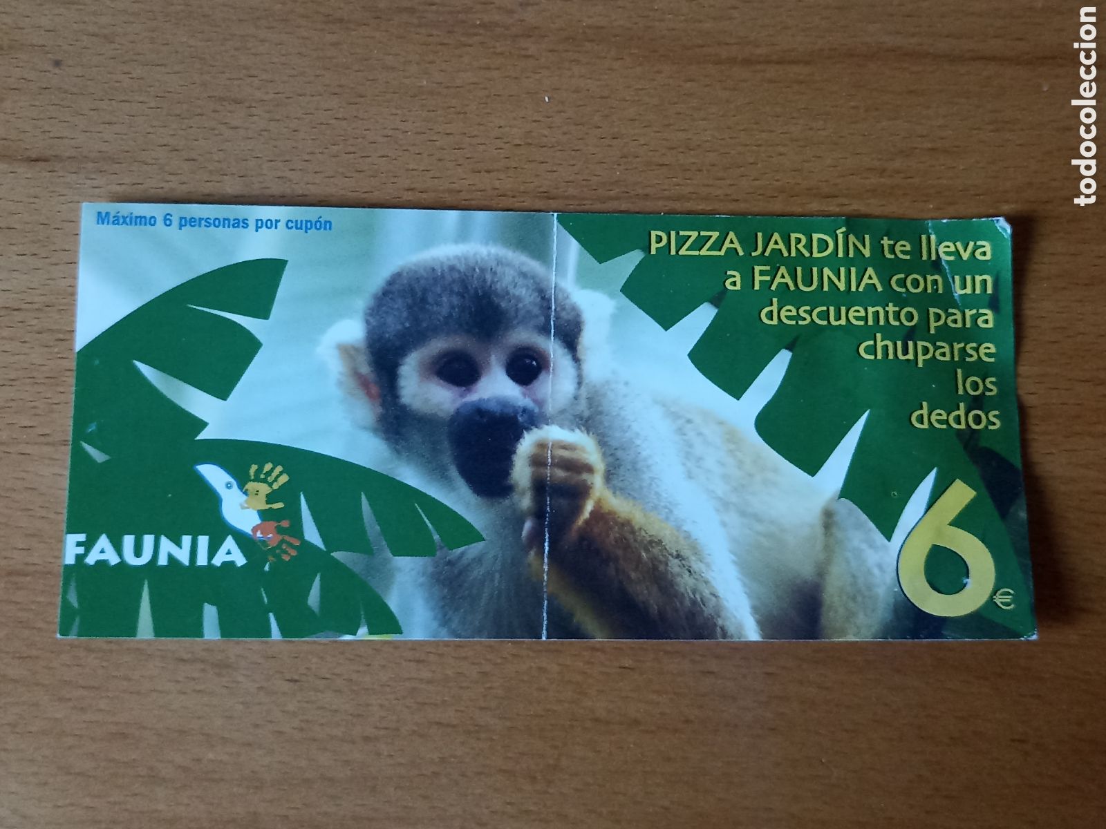Otros Art&iacute;culos de Coleccionismo en Papel: Entrada Promoci&oacute;n Faunia 2008 - Pedido m&iacute;nimo 3&euro;