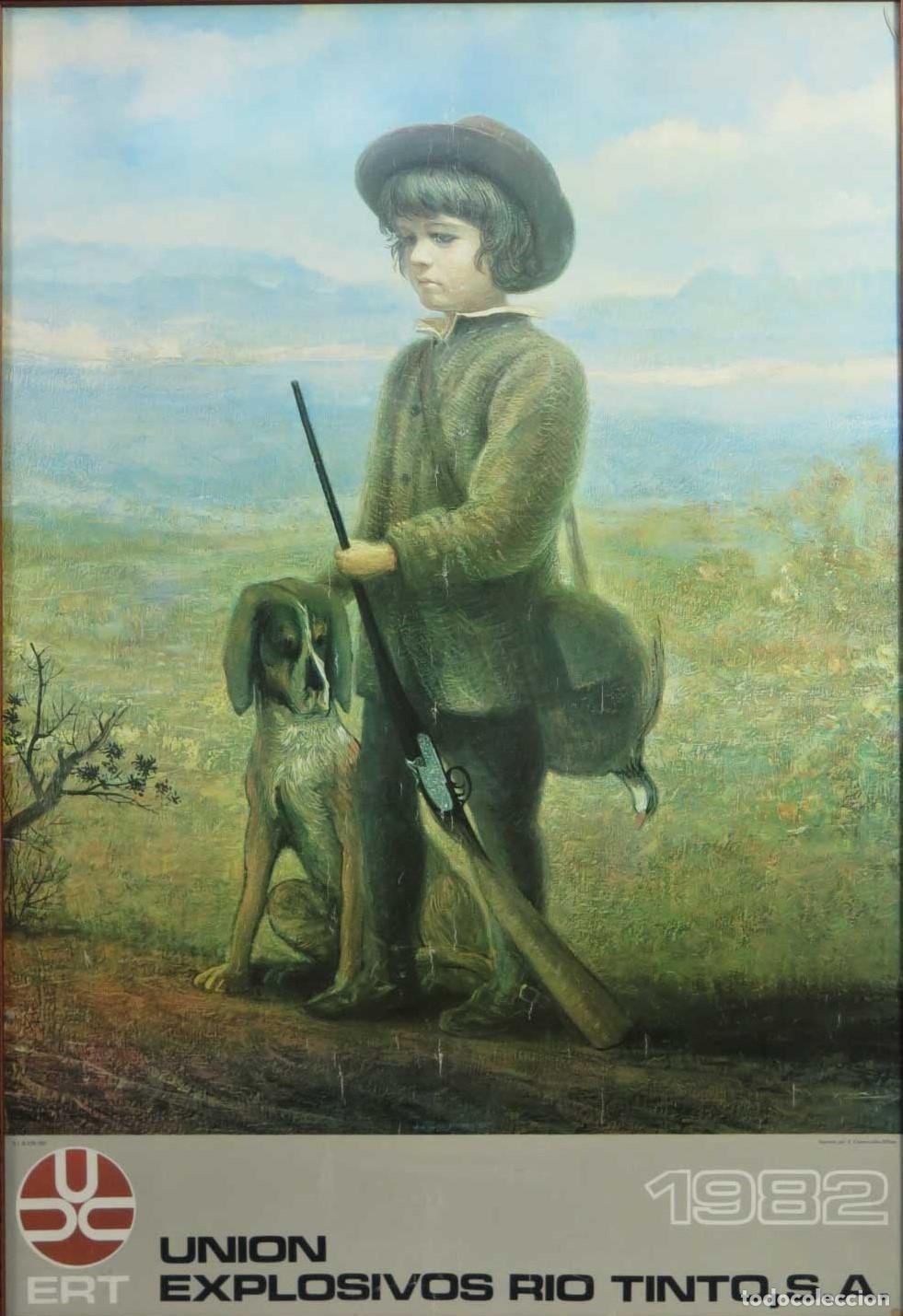 Otros Art&iacute;culos de Coleccionismo en Papel: CARTEL. UNION EXPLOSIVOS 1982. RIO TINTO