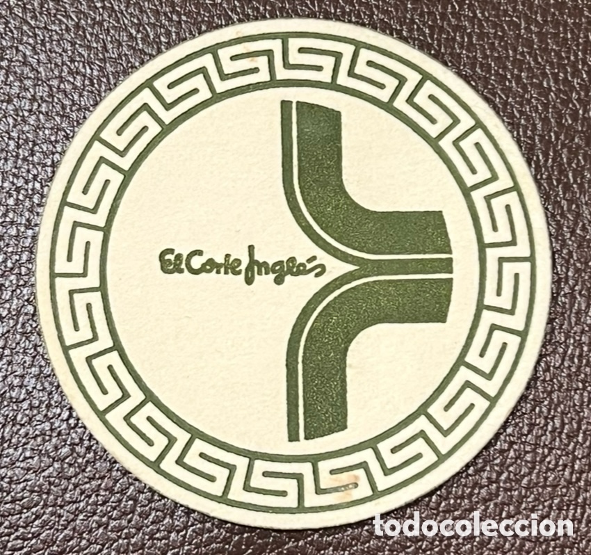 Otros Art&iacute;culos de Coleccionismo en Papel: Pesavasos. EL CORRE INGL&Eacute;S. A&ntilde;os 70.