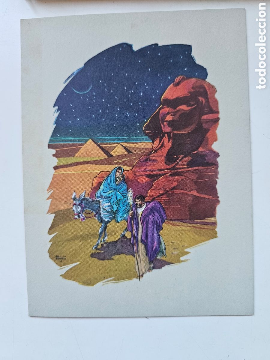 Otros Art&iacute;culos de Coleccionismo en Papel: Tarjeta de felicitaci&oacute;n de Navidad 1961, Cooperativa industria Taxi Vic. Gramont 5311 Emilio Ferrer