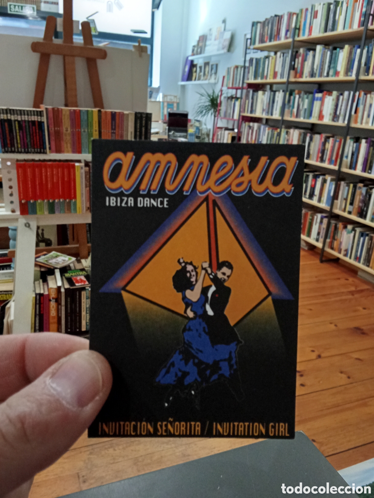 Otros Art&iacute;culos de Coleccionismo en Papel: Amnesia Ibiza Dance Invitaci&oacute;n Se&ntilde;orita