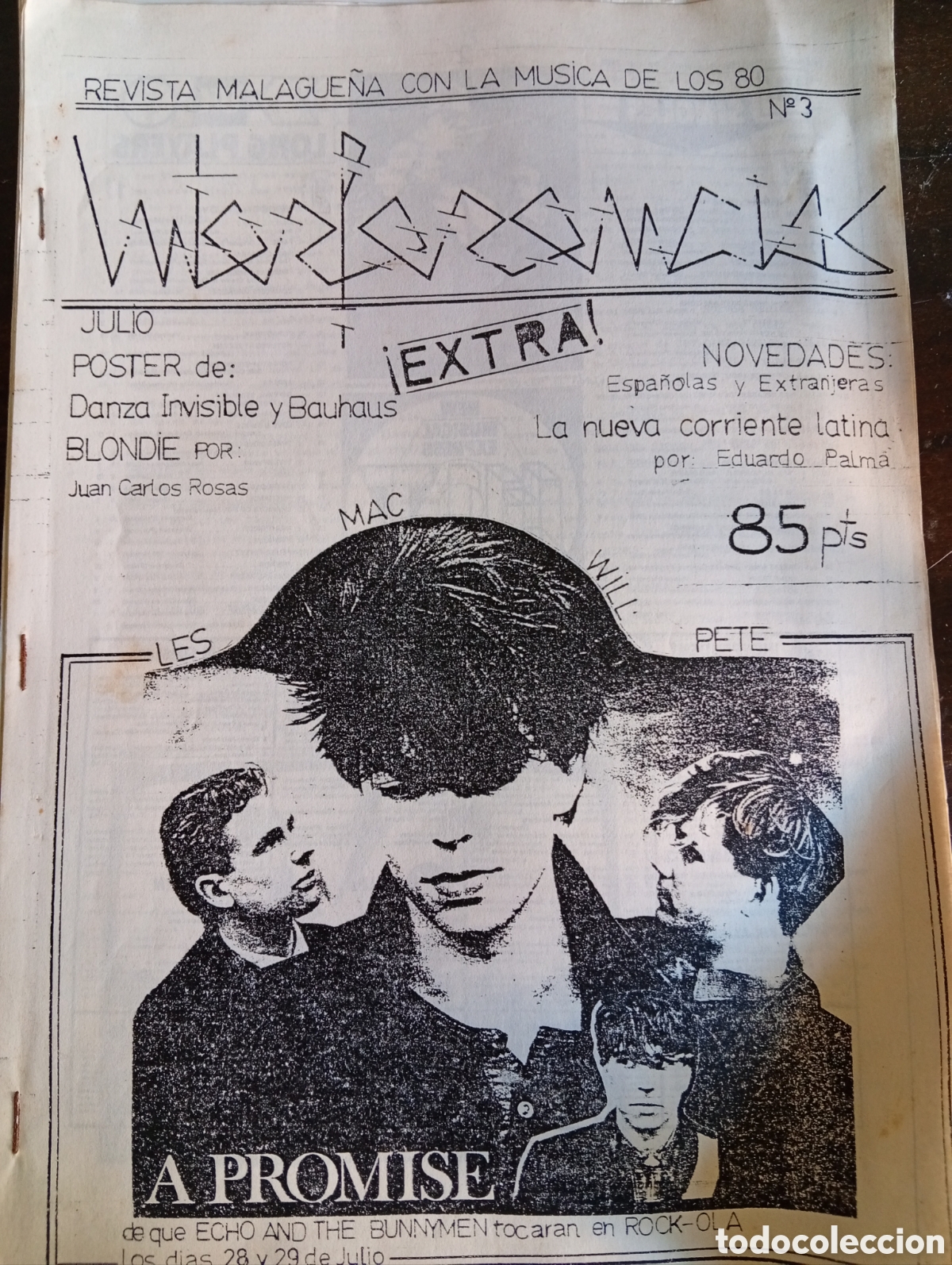 Otros Art&iacute;culos de Coleccionismo en Papel: Viejo Franzine revista Malague&ntilde;a de los a&ntilde;os 80