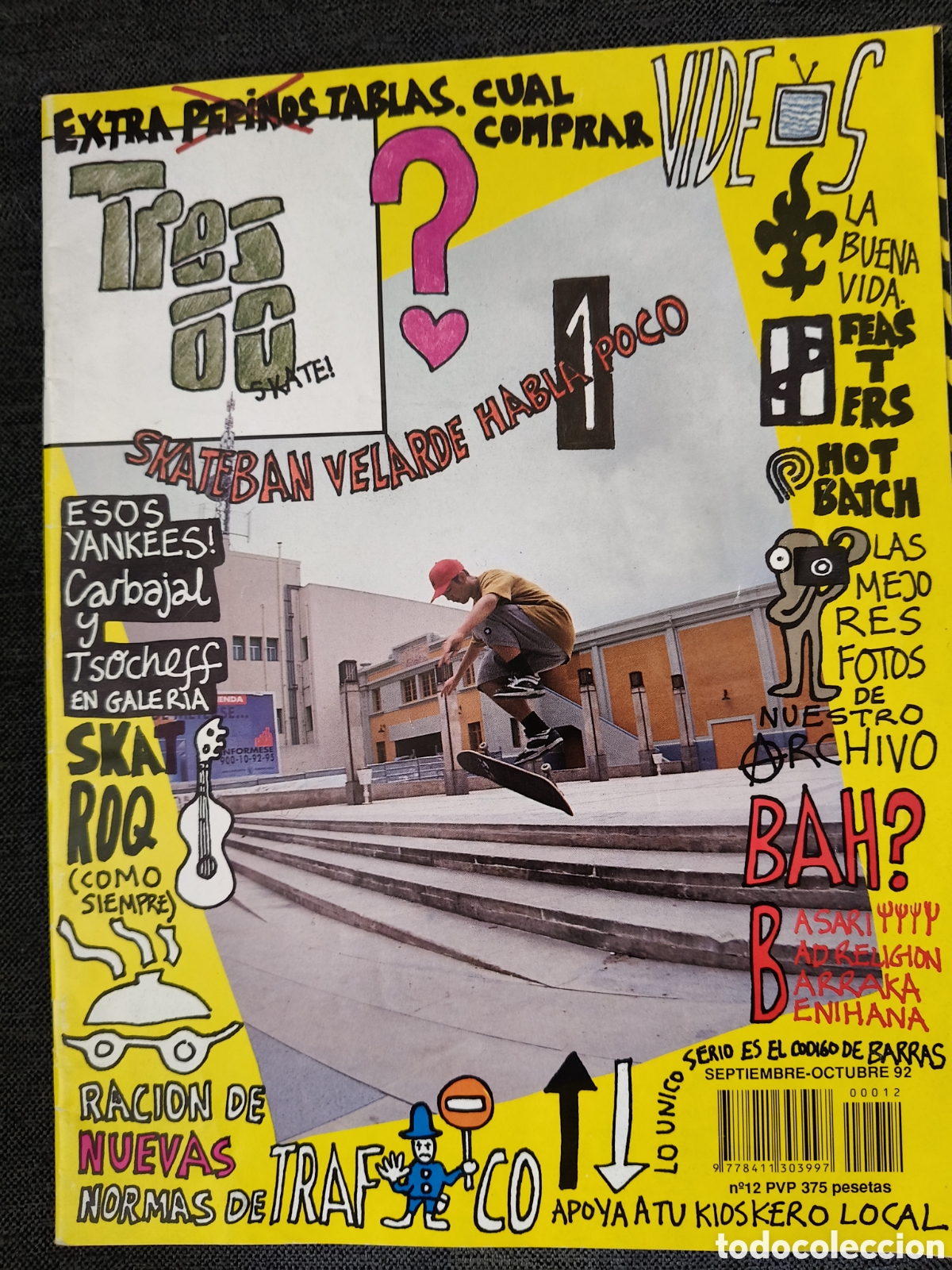 Otros Art&iacute;culos de Coleccionismo en Papel: SKATE VINTAGE revista septiembre - octubre 1992