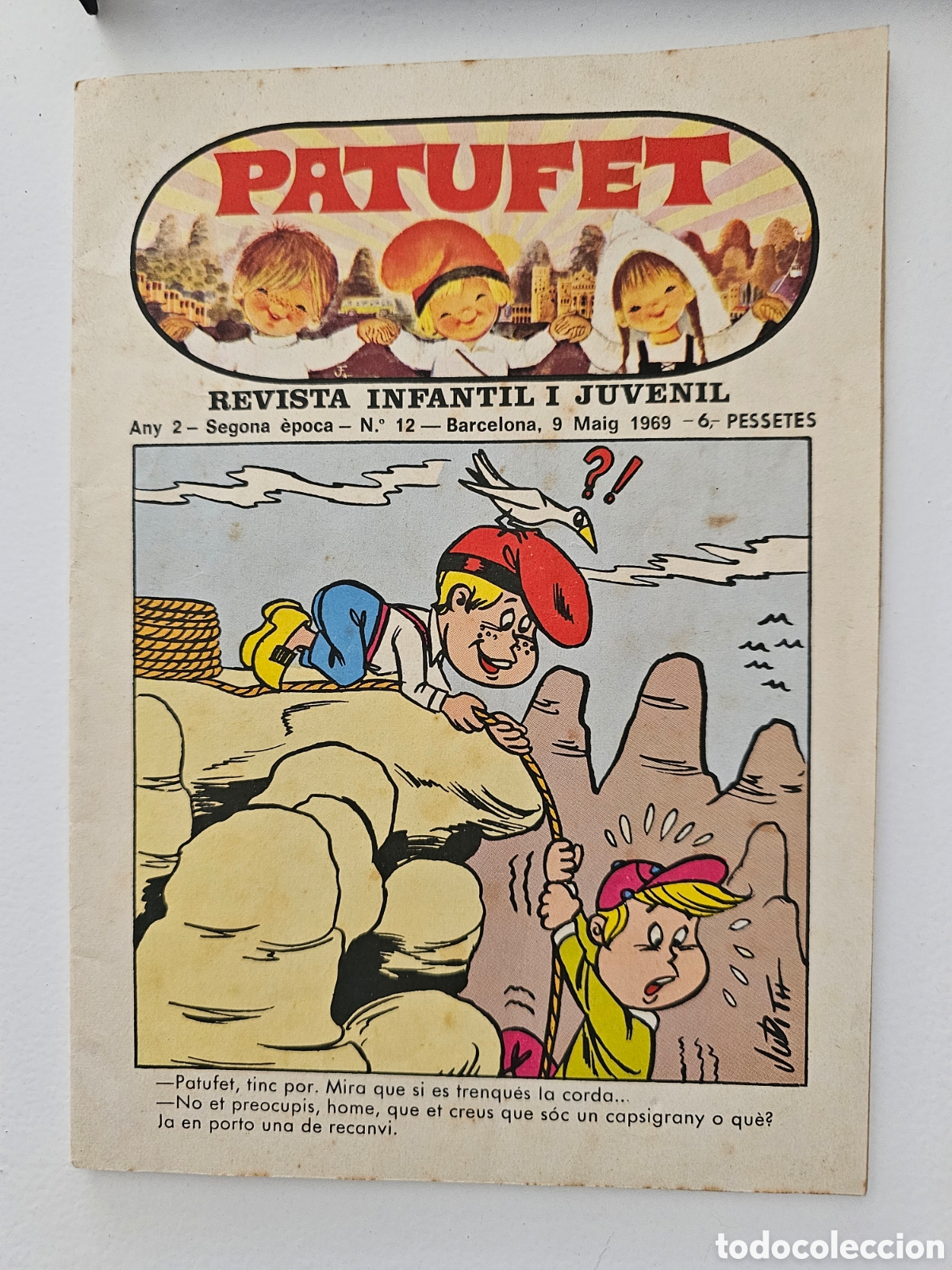 Otros Art&iacute;culos de Coleccionismo en Papel: Revista infantil juvenil Patufet 1969 n&deg;12