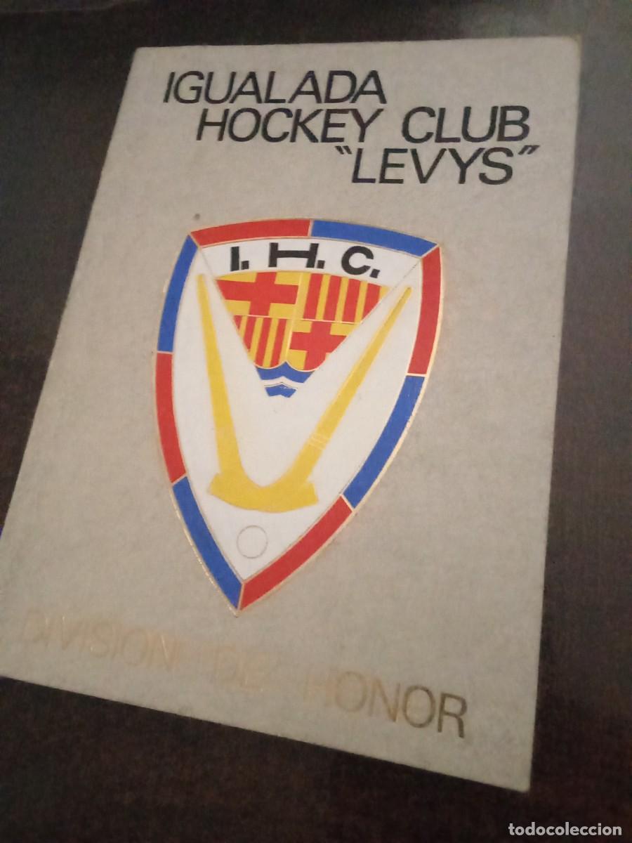 Otros Art&iacute;culos de Coleccionismo en Papel: Igualada.Hockey Club Levys.Division de honor.