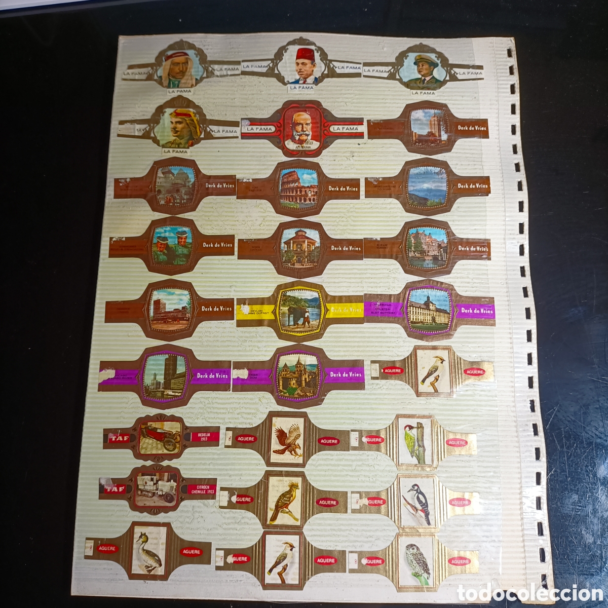 Otros Art&iacute;culos de Coleccionismo en Papel: BONITA COLECCI&Oacute;N VITOLAS PURO