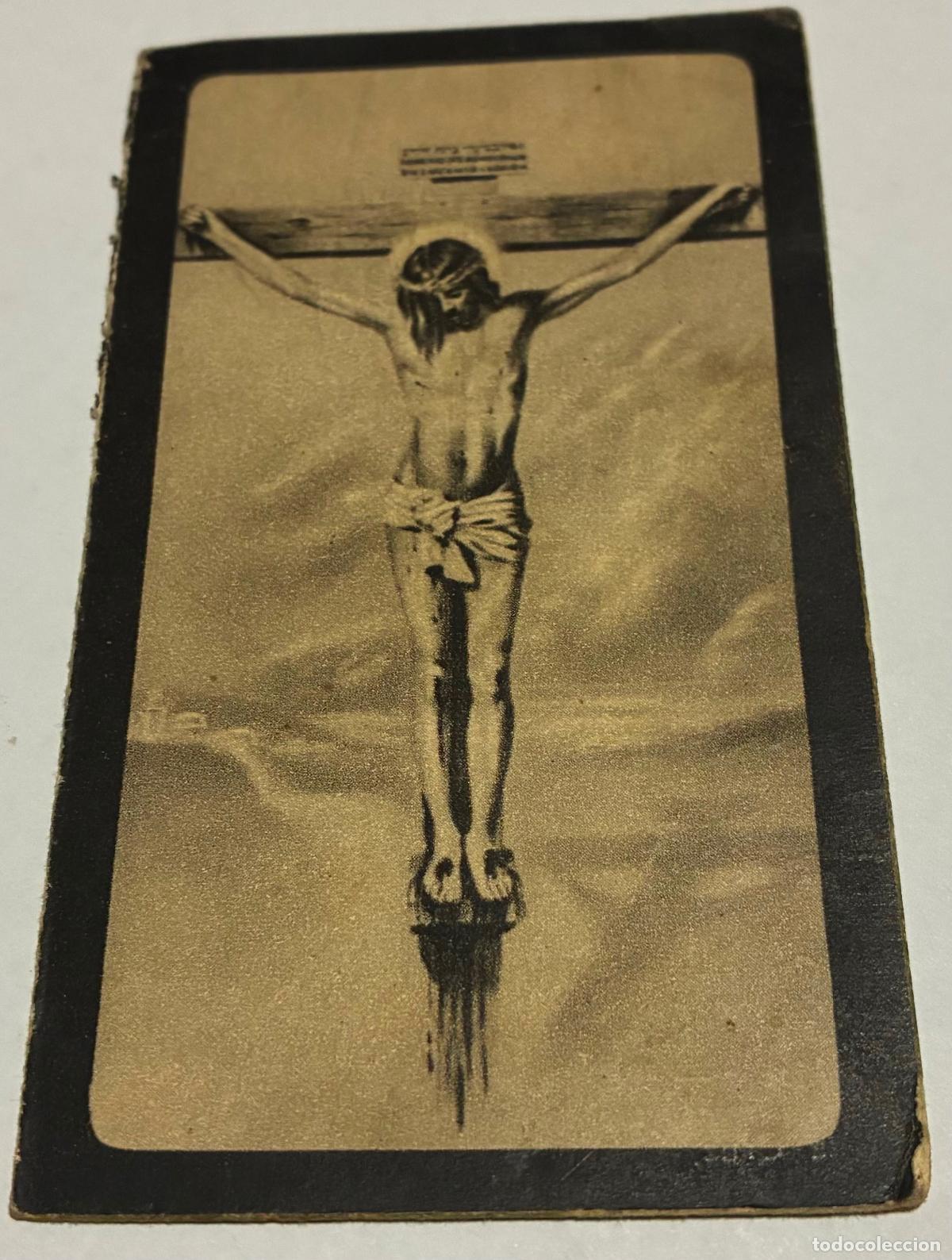 Otros Art&iacute;culos de Coleccionismo en Papel: ANTIGUO DIPTICO RECORDATORIO FALLECIMIENTO A&Ntilde;OS 40