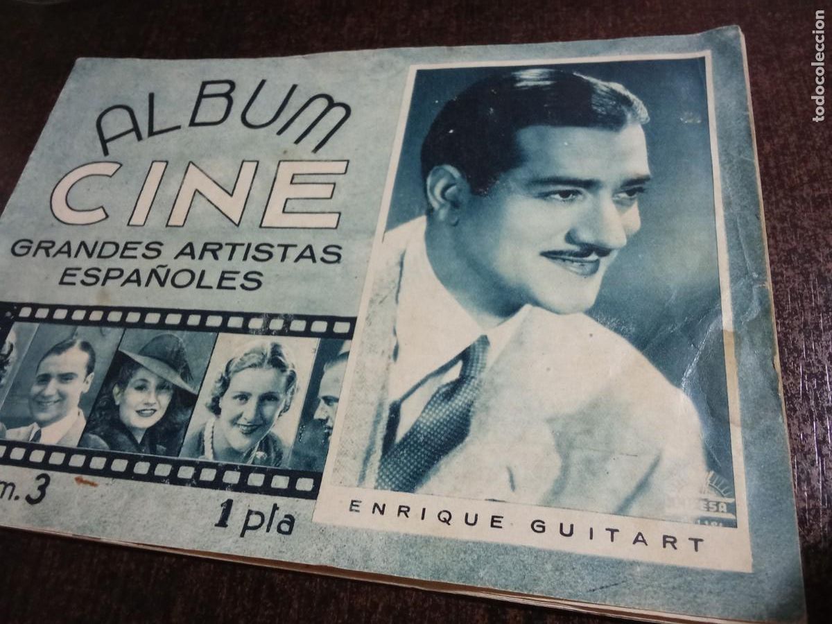 Otros Art&iacute;culos de Coleccionismo en Papel: ALBUM CINE , N&ordm; 3 , GRANDES ARTISTAS ESPA&Ntilde;OLES .