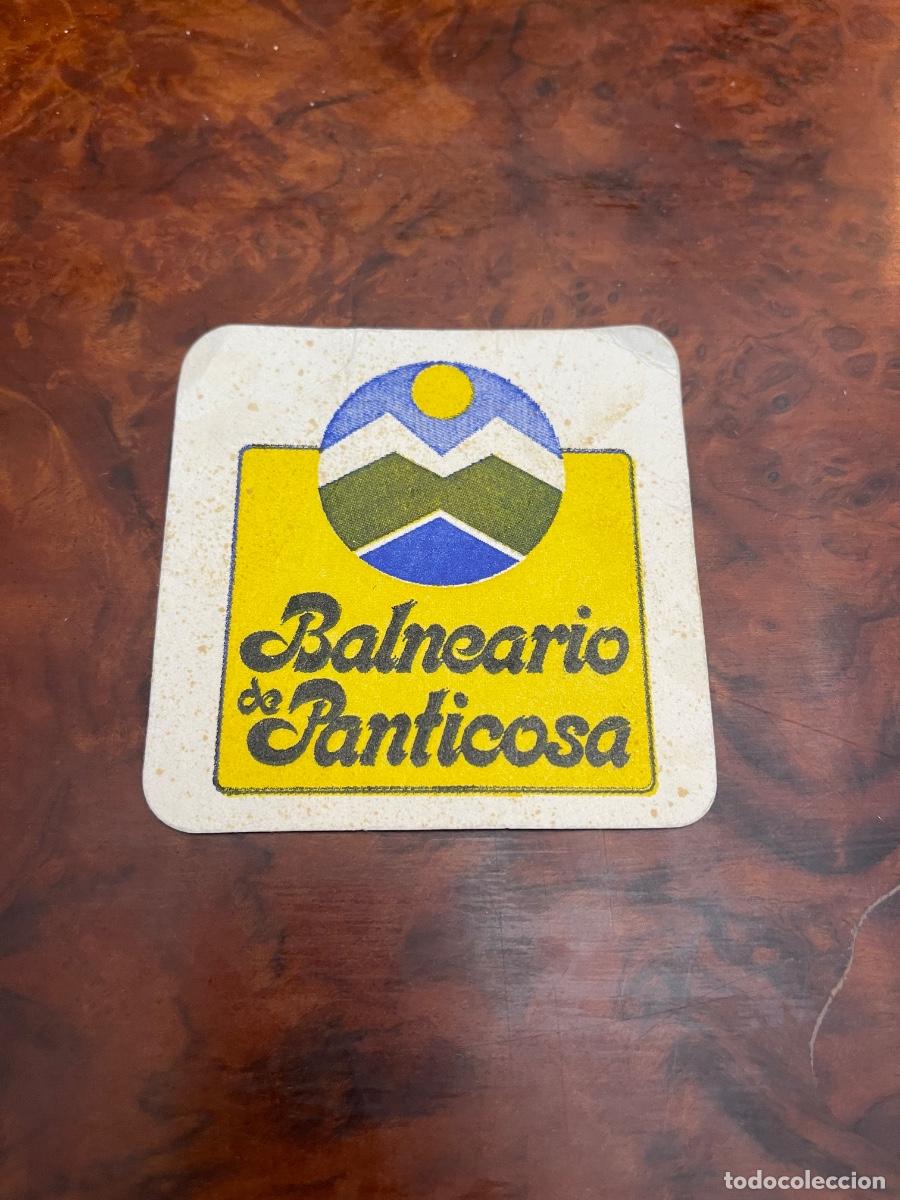 Otros Art&iacute;culos de Coleccionismo en Papel: POSAVASOS - POSA VASOS, BALNEARIO DE PANTICOSA. 9,3 X 9,3 CM. REVERSO EN BLANCO.
