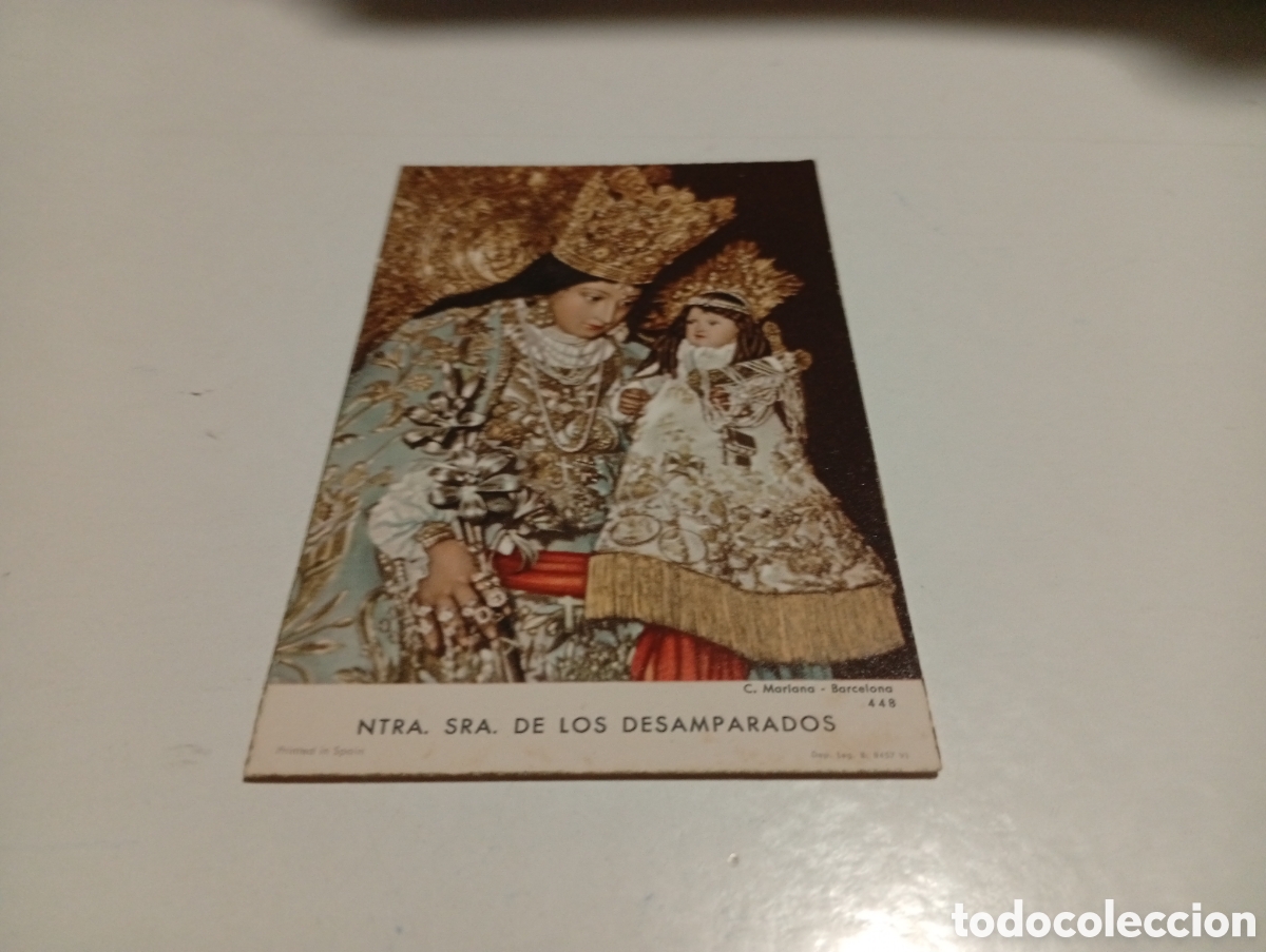 Otros Art&iacute;culos de Coleccionismo en Papel: Estampa religiosa Ntra Sra de los Desamparados,1975