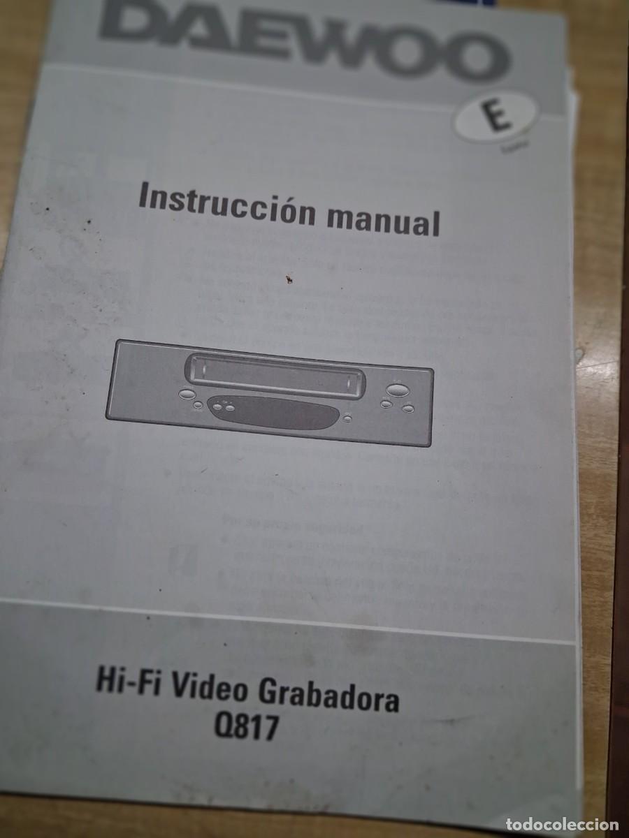 Otros Art&iacute;culos de Coleccionismo en Papel: Manual de instrucciones Hi-fi Grabadora 0817 Daewoo