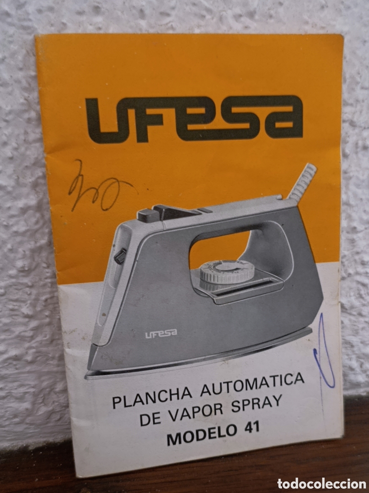 Otros Art&iacute;culos de Coleccionismo en Papel: MANUAL DE PLANCHA UFESA A&Ntilde;OS 80