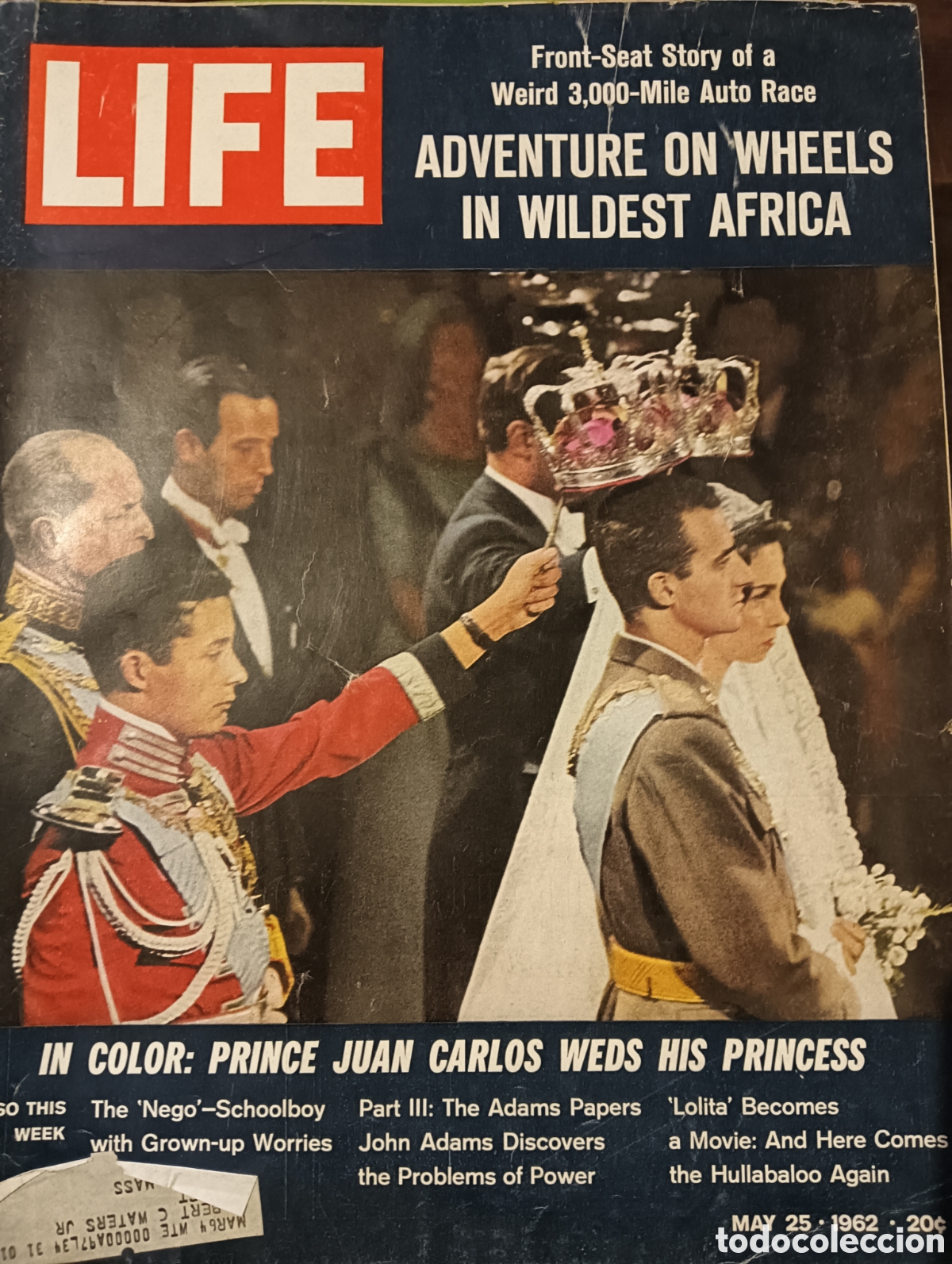 Otros Art&iacute;culos de Coleccionismo en Papel: Revista life boda de los Reyes don Juan Carlos y do&ntilde;a Sof&iacute;a