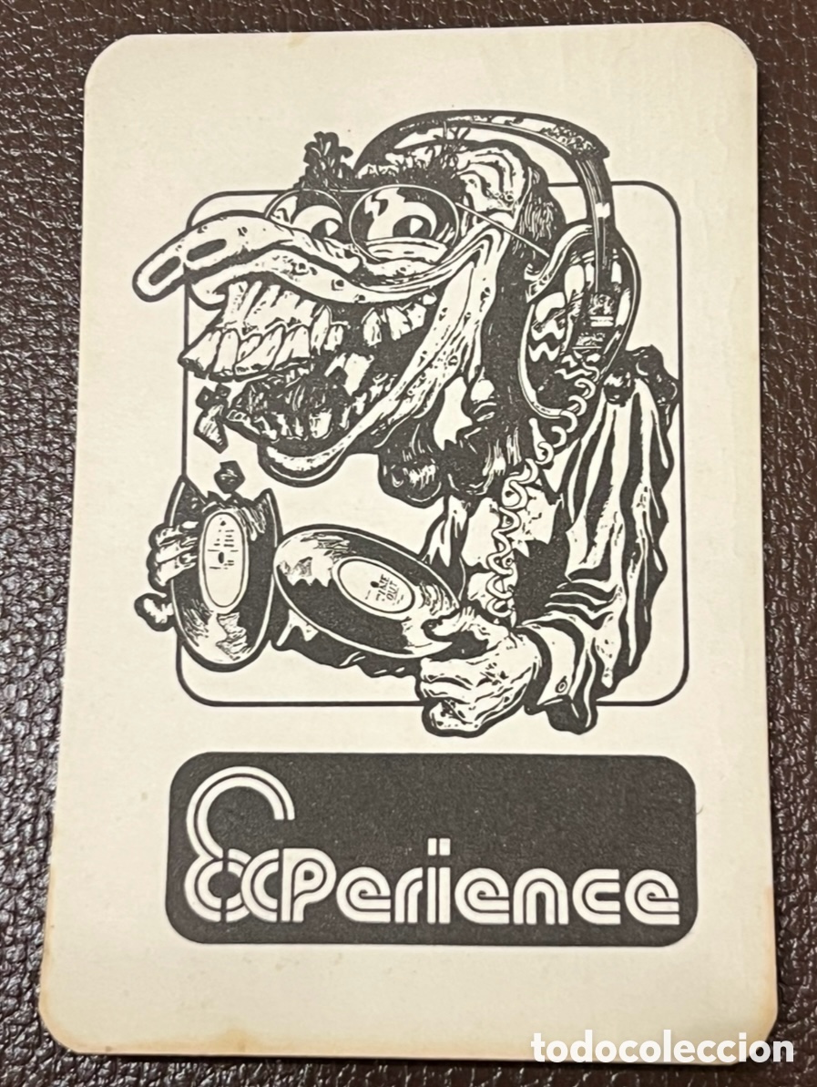 Otros Art&iacute;culos de Coleccionismo en Papel: Posavasos. EXPERIENCE Discoteca. Matar&oacute;. Barcelona. A&ntilde;os 70.