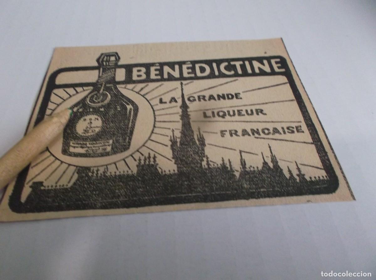 Otros Art&iacute;culos de Coleccionismo en Papel: RECORTE PUBLICIDAD A&Ntilde;O 1949 - LICOR B&Eacute;N&Eacute;DICTINE - LA GRANDE LIQUEUR FRANCAISE