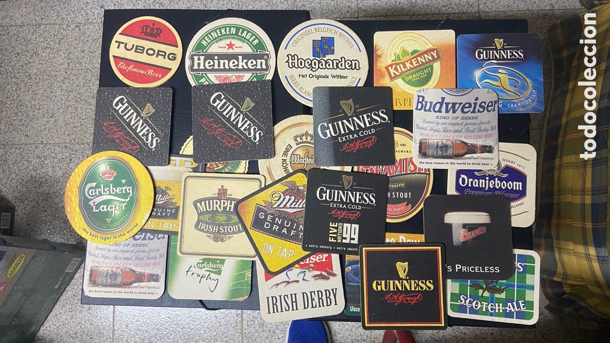 Otros Art&iacute;culos de Coleccionismo en Papel: Lote posavasos a&ntilde;os 2000