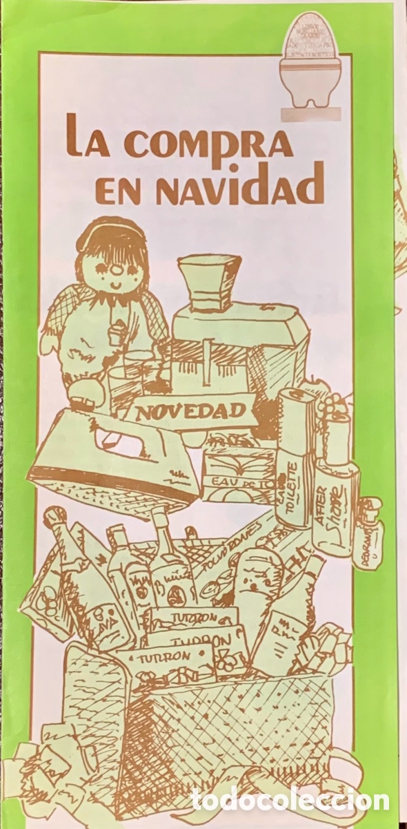 Otros Art&iacute;culos de Coleccionismo en Papel: Folleto. La Compra en Navidad. Oficina Municipal de Informaci&oacute;n al Consumidor. Murcia. A&ntilde;os 80.