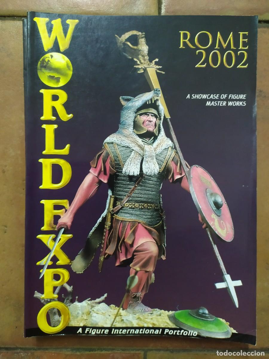 Otros Art&iacute;culos de Coleccionismo en Papel: CATALOGO MODELISMO / REVISTA WORLD EXPO ROME 2002 FIGURAS