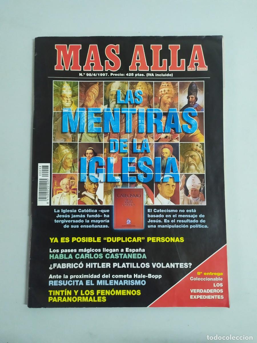 Otros Art&iacute;culos de Coleccionismo en Papel: REVISTA MAS ALLA 98 - LAS MENTIRAS DE LA IGLESIA