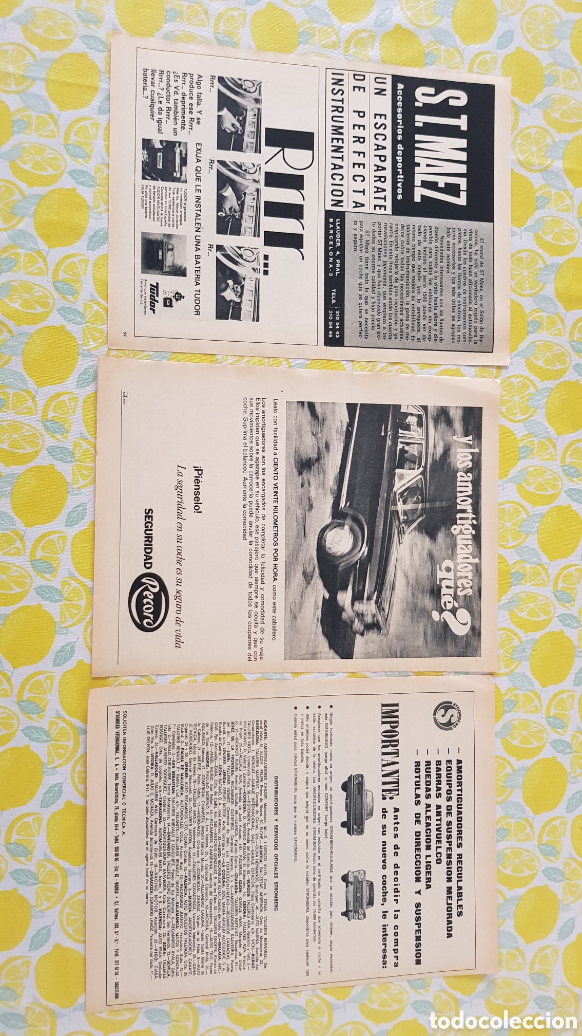 Otros Art&iacute;culos de Coleccionismo en Papel: Lote recortes dodge Dart