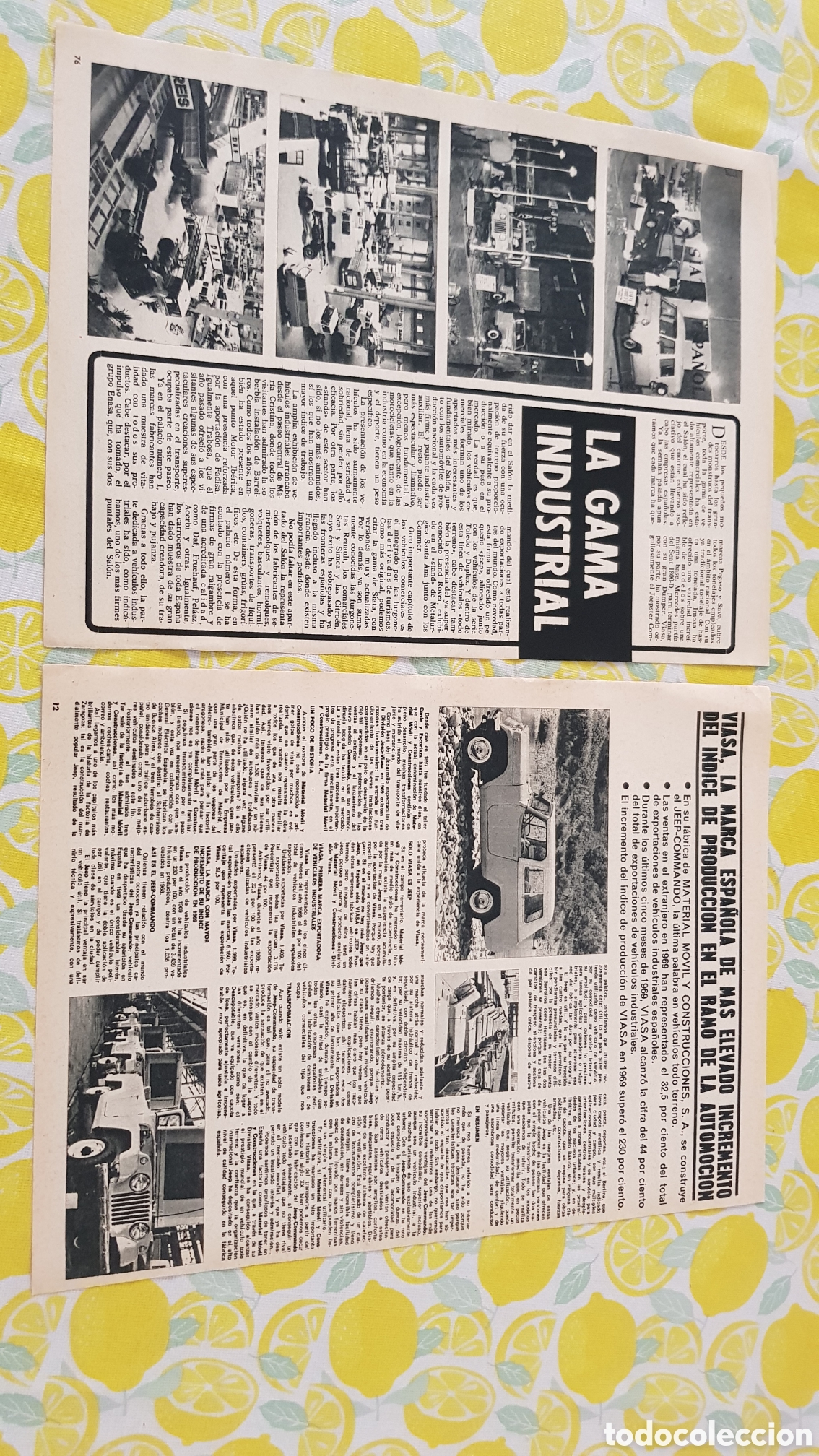 Otros Art&iacute;culos de Coleccionismo en Papel: Publicidad Jeep comando