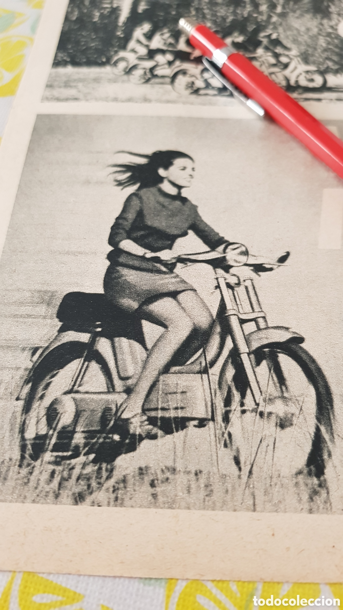 Otros Art&iacute;culos de Coleccionismo en Papel: Publicidad moto vespino