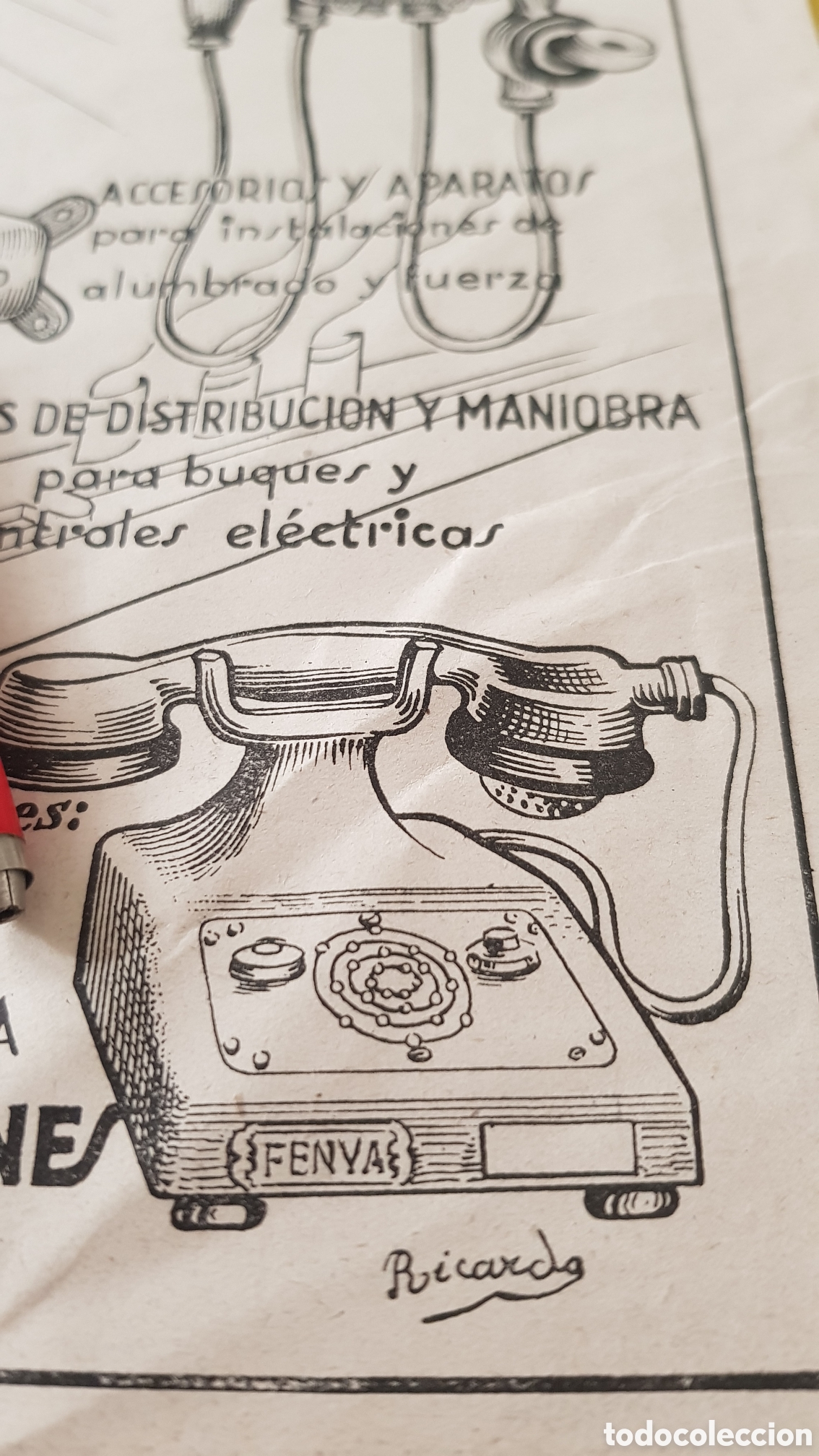 Otros Art&iacute;culos de Coleccionismo en Papel: Fabricaci&oacute;n El&eacute;ctricas Navales