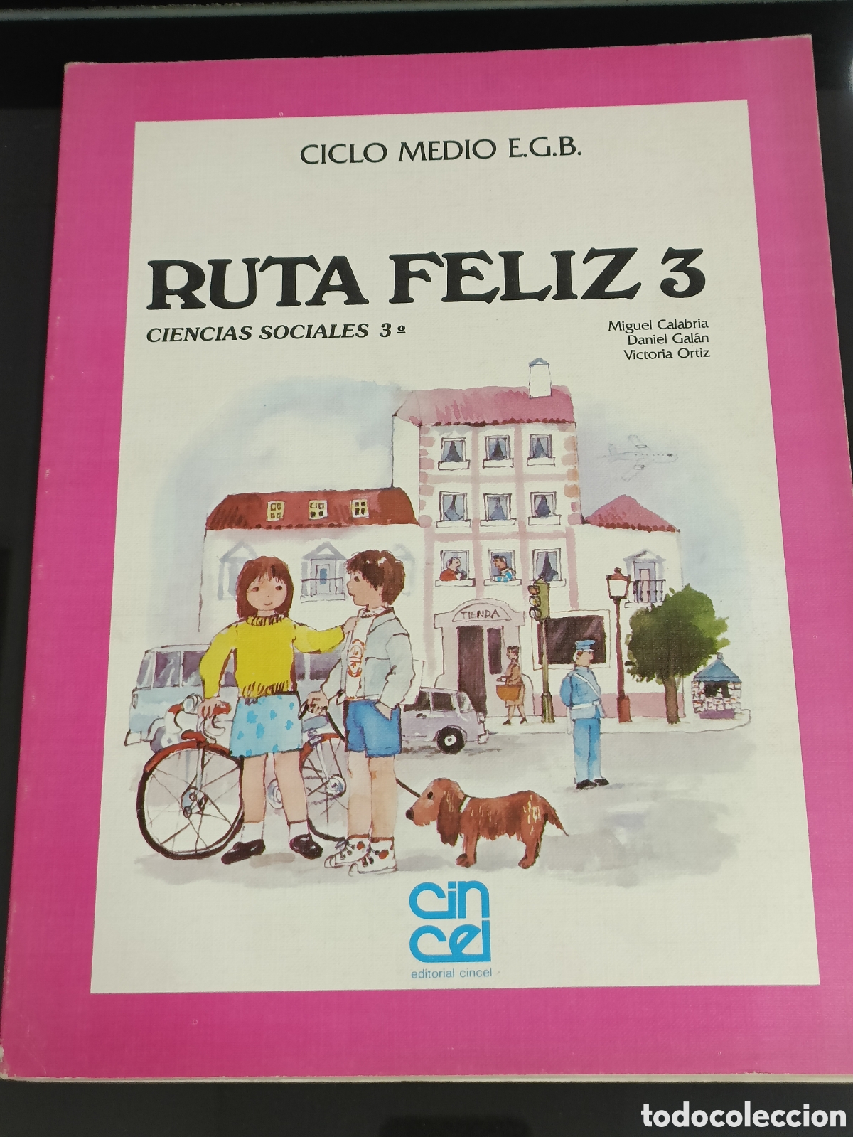 Otros Art&iacute;culos de Coleccionismo en Papel: 1983 Libro texto Ruta Feliz ciclo medio EGB Ciencias Sociales