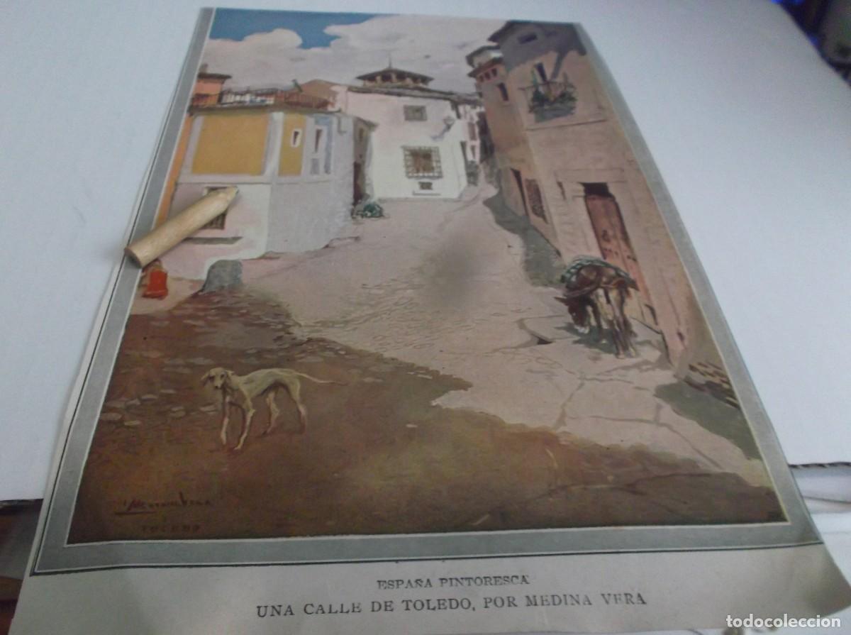 Otros Art&iacute;culos de Coleccionismo en Papel: RECORTE A&Ntilde;O 191O.-UNA CALLE DE TOLEDO,POR MEDINA VERA //MARGARITA CARRE,POR JOSE J.CADENAS