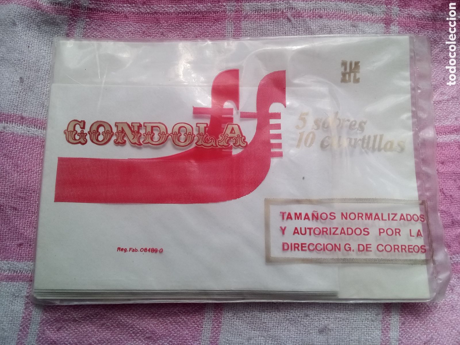 Otros Art&iacute;culos de Coleccionismo en Papel: BOLSA SOBRES Y CUARTILLAS GONDOLA - CARTAS - CORRESPONDENCIA